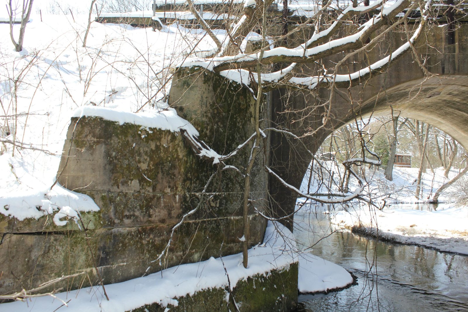East abutment